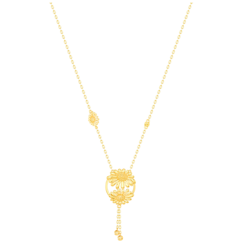 Paradise Light Weight Necklace In 18K Yellow Gold