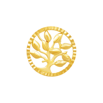 Paradise Light Weight Earring In 22K Yellow Gold