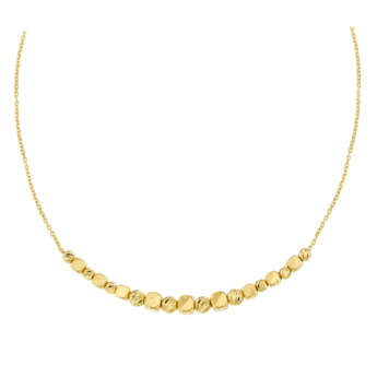 Prisma Cubes 18K Yellow Gold Necklace