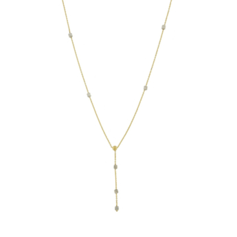 Prisma Cubes 18K Yellow & White Gold Necklace