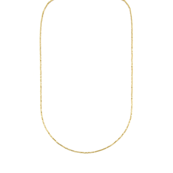 Prisma Sorriso Bead Chain Necklace in 18K Yellow Gold