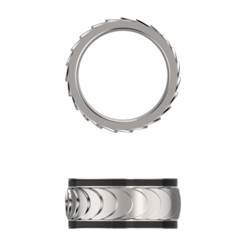 Revolve Ring in Silver