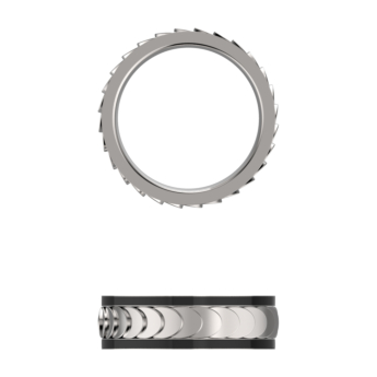 خاتم ريفولف من الفضة