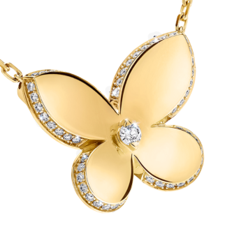 Graff Pavé Butterfly Pendant