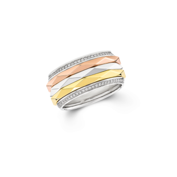 Laurence Graff Signature Triple Spinning Diamond Band