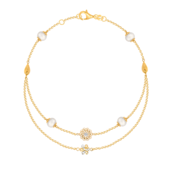 Kiku Pearl Anklet