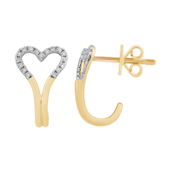 Youth Volare 18k Yellow Gold Diamond Earrings