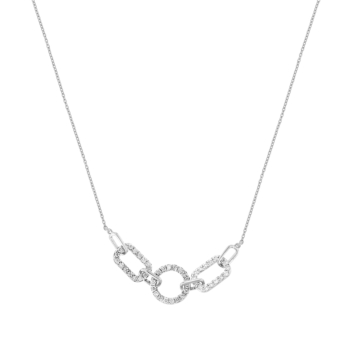 Youth Lync 18k White Gold Necklace