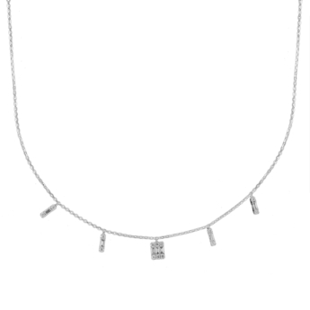 Youth 18k White Gold Diamond Necklace