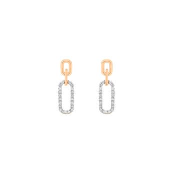 Youth Lync 18k Rose Gold Earrings