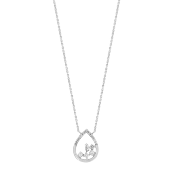 Youth 18k White Gold Diamond Necklace