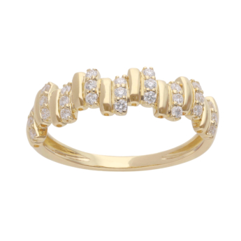 Wi'am Rhythm 18k Yellow Gold Diamond Ring