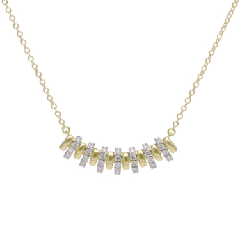 Wi'am Rhythm 18k Yellow Gold Diamond Necklace