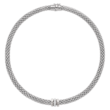 Fope Necklace with diamonds