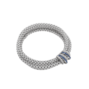 Fope Flex'it bracelet with diamond pavè
