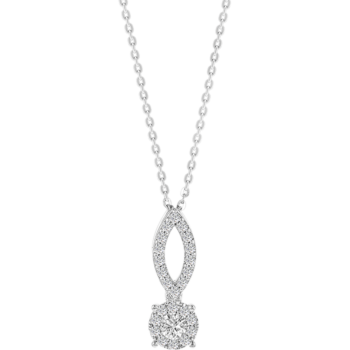 OneSixEight Diamond Pendant Chain