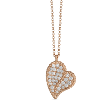 Roberto Coin Princess Hearts Necklace