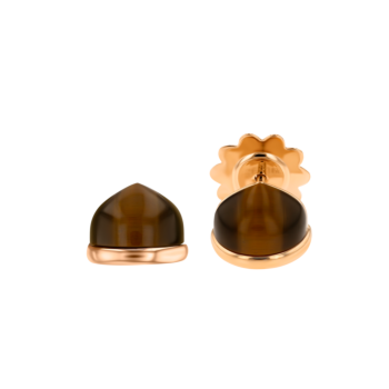 Dome Noble Tiger Eye Half-Pair Earring
