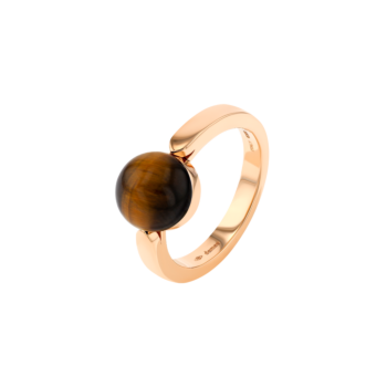 Dome Noble Tiger Eye Ring 
