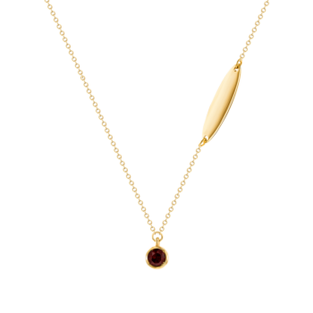 Children's Jewellery Ara Garnet January Birthstone Necklace 