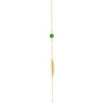 Children's Jewellery Ara Emerald May Birthstone Bracelet             