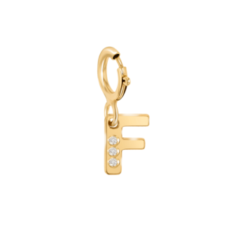 Children's Jewellery Ara Diamond  "F" Initial Pendant                  