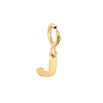 Children's Jewellery Ara Golden  Charm "J" Initial Pendant                  