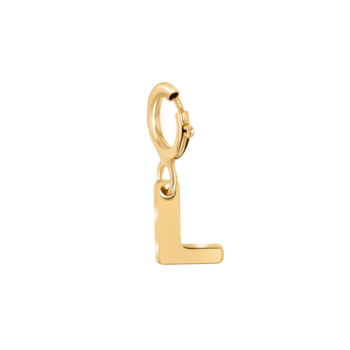 Children's Jewellery Ara Golden  Charm "L" Initial Pendant                  