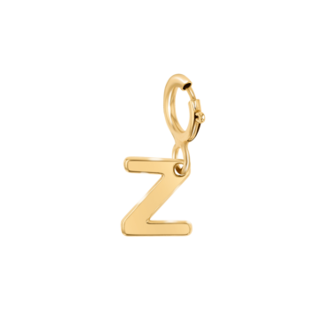 Children's Jewellery Ara Golden Charm "Z" Initial Pendant                  