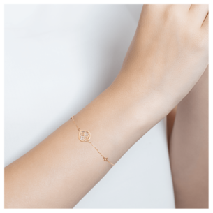 Al Qasr Bracelet in 18k Gold