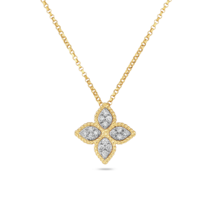 Roberto Coin Princess Flower Necklace