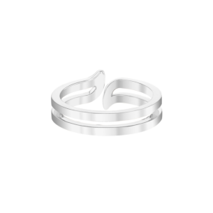 Alif White Gold Ring