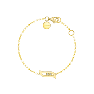 Alif Brilliance 18k Yellow Gold and Diamond Bracelet