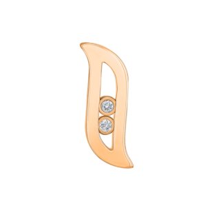 Alif Brilliance 18k Rose Gold and Diamond Earrings