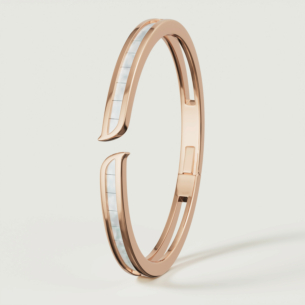 Alif Mother of Pearl Bangle