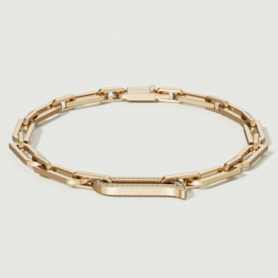 Alif Unity Chain Bracelet 18K Yellow Gold & Diamond