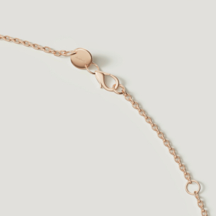 Alif Mosaic Malachite & Diamond Necklace In 18K Rose Gold