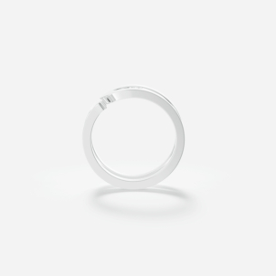 Alif Brilliance 18k White Gold and Diamond Ring