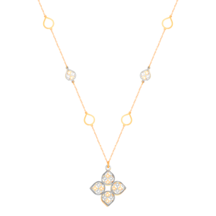  AL Qasr Zahra Necklace in 18K Yellow Gold