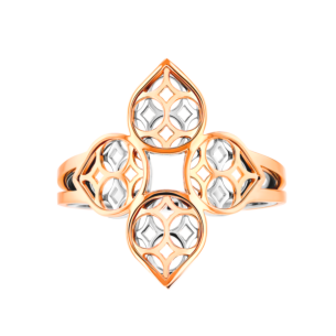 AL Qasr Zahra Ring in 18K Rose Gold