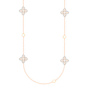 AL Qasr Zahra Necklace in 18K Rose Gold