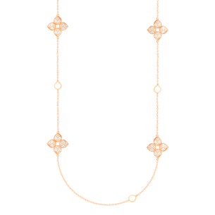 AL Qasr Zahra Necklace in 18K Rose Gold