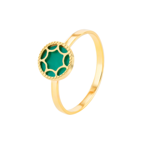 Amelia Roma RING in 18K Yellow Gold