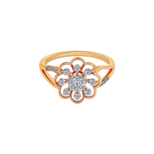 Ananya Diamond Ring in 18K Gold