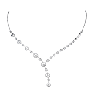 Ananya Diamond Necklace & Earring in 18K Gold