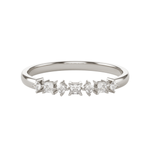 Aerial 18k White Gold Diamond Ring