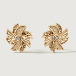 Farfasha Bliss 18k Yellow Gold Diamond Earrings
