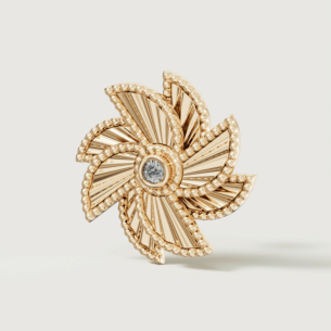 Farfasha Bliss 18k Yellow Gold Diamond Earrings