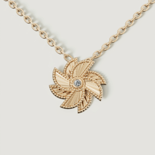 Farfasha Bliss 18k Yellow Gold Diamond Necklace