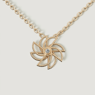 Farfasha Bliss 18k Yellow Gold Diamond Necklace